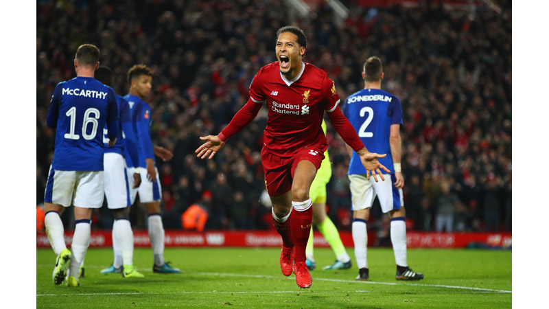 100/218 Liverpool v Everton, 2018